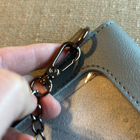 Crossbody bag **NEW** 4.5"x7" Gray - Picture 10 of 10